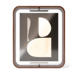 Фоторамка двухсторонняя Bellwood, 26х31 см, орех