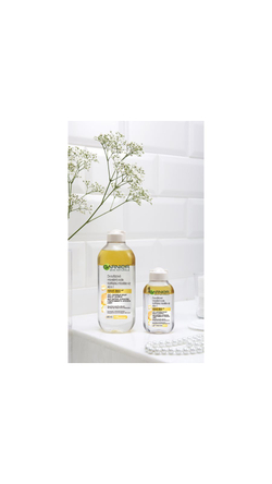 Garnier Skin Naturals - Двухфазная мицеллярная жидкость 3 в 1 /   400  ml  / GTIN 3600541744547