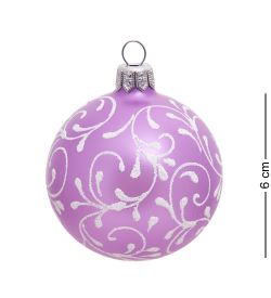 Элита НФШ-1377/1 Набор ел.украшений Шар 3шт «Нежная мелодия» 65 мм