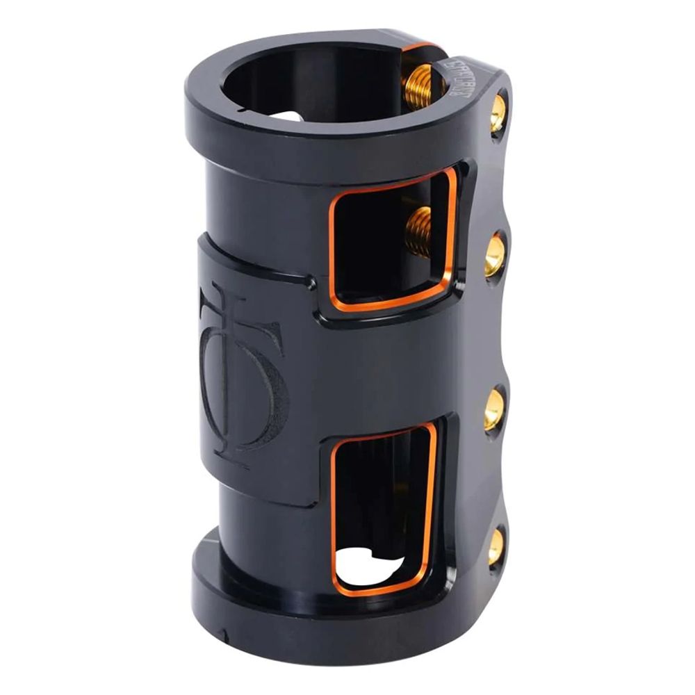 Зажим для трюкового самоката Oath Carcass SCS (черный / оранжевый)