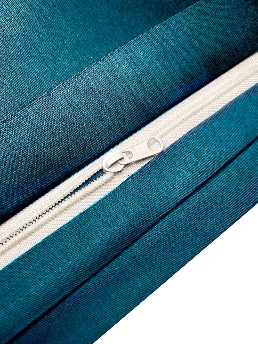 Пододеяльник сатин Milky Garden "TEAL" евро на молнии 200x215 см