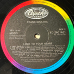 Frank Sinatra ‎– Look To Your Heart (Англия 1984г.)