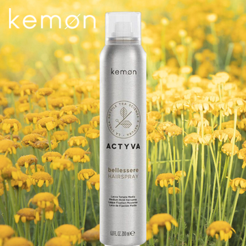 Kemon Лак для волос лёгкой фиксации Actyva Bellessere Hairspray Velian, 200 мл