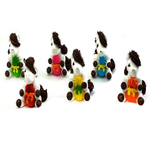 Сахарная фигурка объемная "ЛОШАДКА С ПОДАРКОМ"