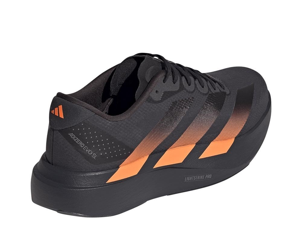 Кроссовки для бега мужские adidas Adizero Evo SL M Черно-оранжевые