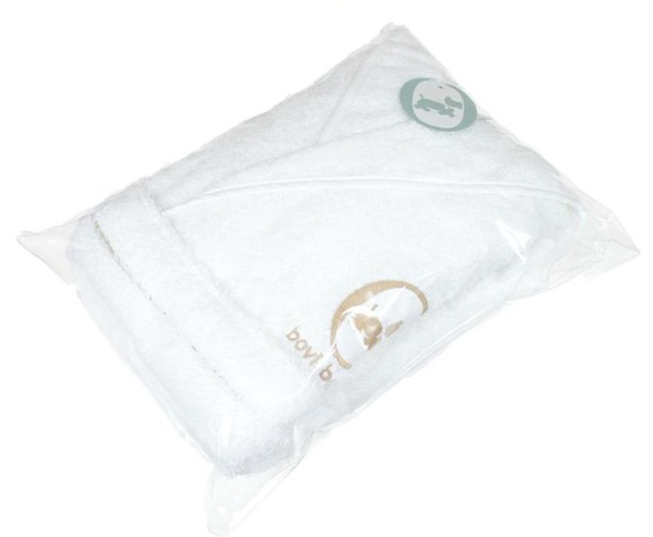 Халат детский 11-12 лет Bovi Собачки белый-бежевый