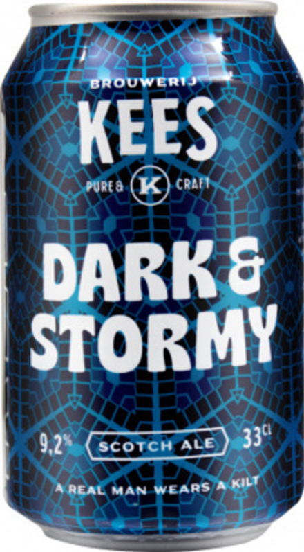 Пиво Кис Дарк & Сторми / Kees Dark & Stormy 0.33л - 1шт