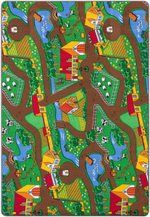 Двусторонний игровой коврик Playmat DUO City Grey+Farm (140*200 см)