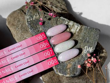 Камуфлирующая база Laro nails Candy coat 12мл. 08