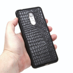 Панель из экокожи Рептилия для Xiaomi Redmi 5, 010027 Красный