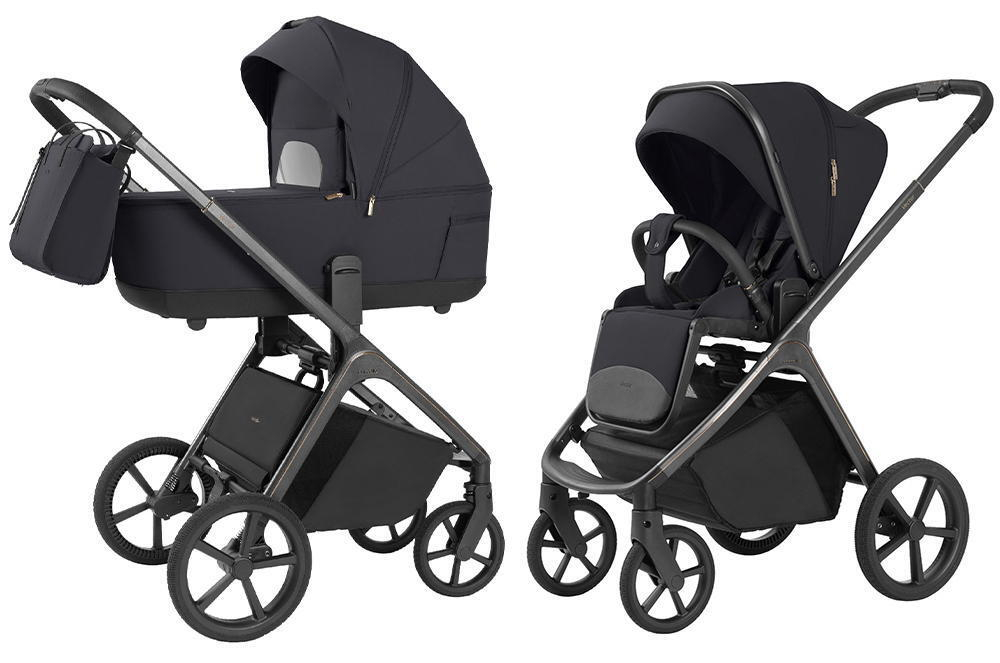 Коляска 2 в 1 Carrello Vector 2025 CRL-6551 Shadow Black