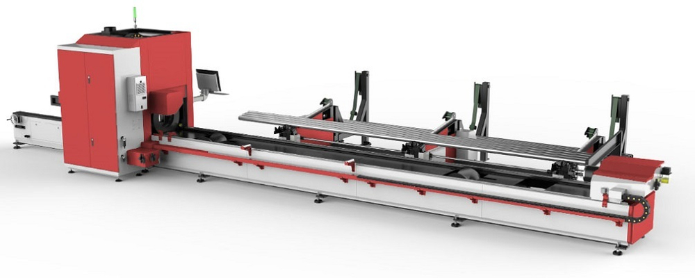 Оптоволоконный лазер-труборез MetMachine LCMP-6024 2000W с доп.опциями