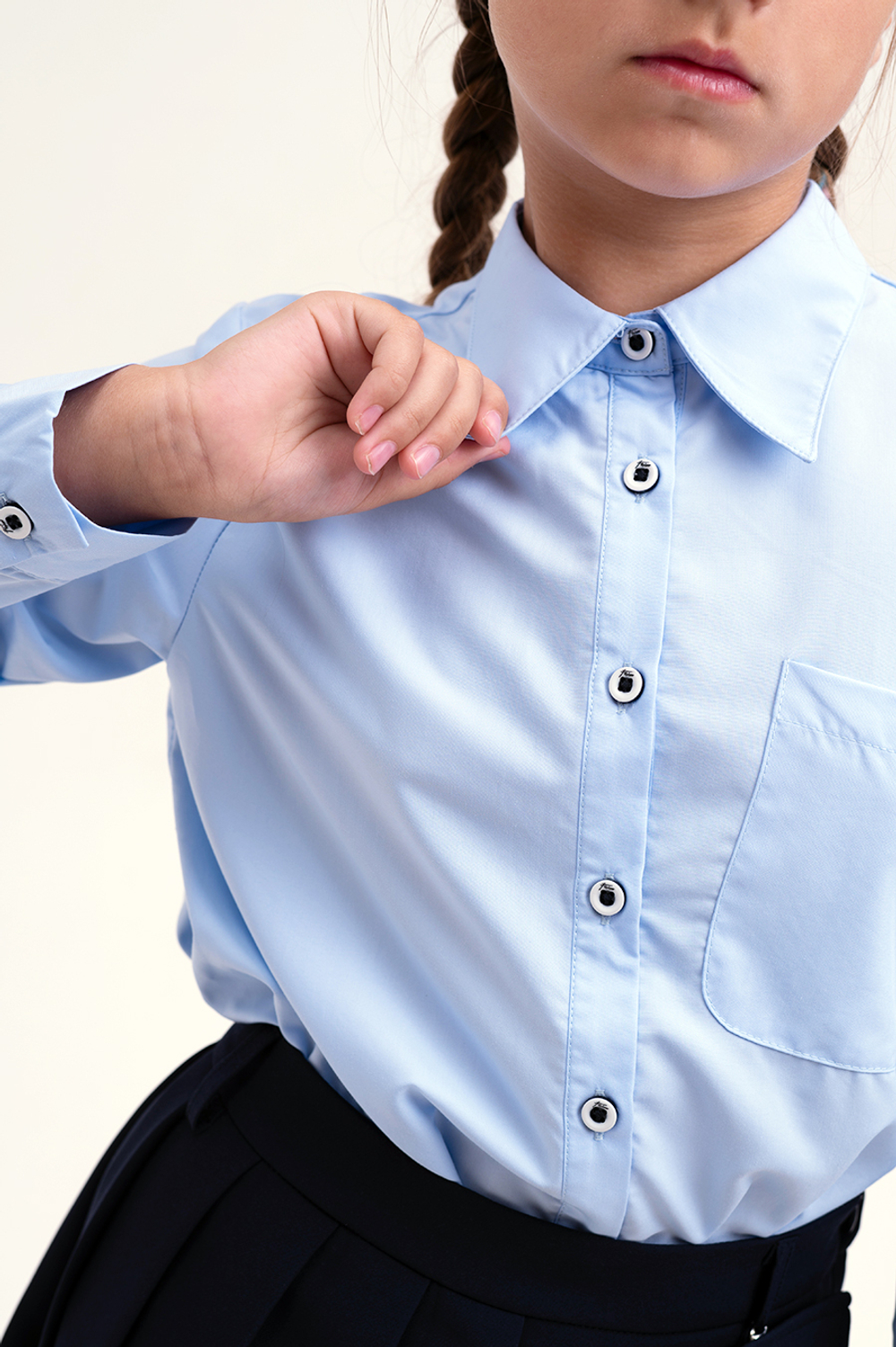 Блуза дл/р швейн. д/д DELORAS C63467