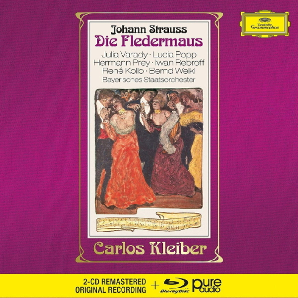 Johann Strauss, Carlos Kleiber / Die Fiedermaus (2CD + Blu-ray Audio)