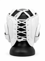Шлем боксерский с бамперной защитой Tomorrow Star Aviator Bump белый