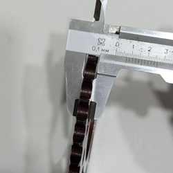 t + Венец, звезда ведомая (428-34) CG/CB 4х90х58 красная