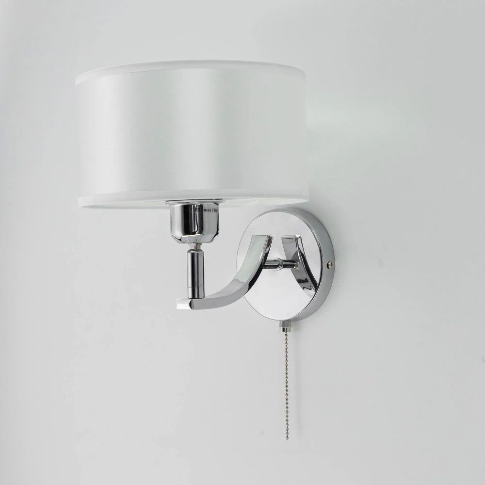 Citilux Эвита CL466310 Бра с белым абажуром и выключателем