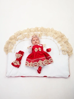 Комплект выписку новорождённому зимний