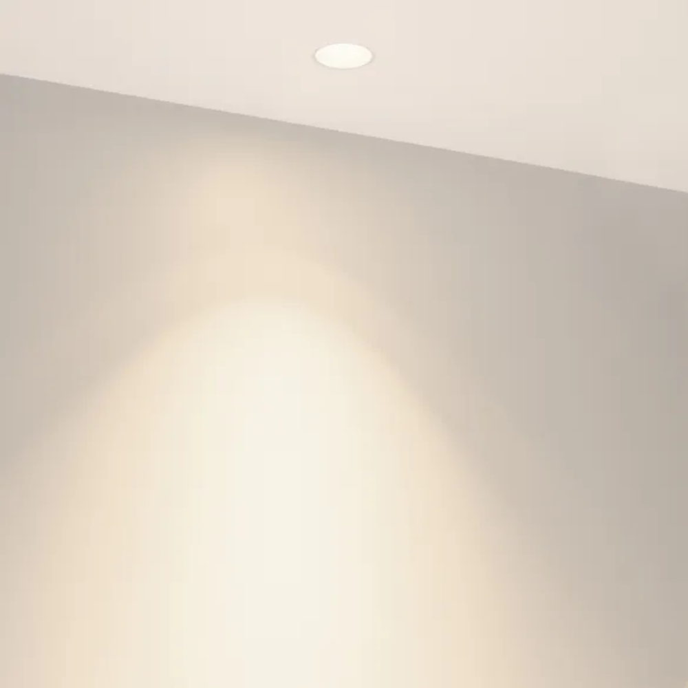 Светильник MS-INVISIO-TRIMLESS-R45-10W Day4000 (WH-WH, 36 deg, 230V) (Arlight, IP54 Металл, 5 лет) 061923