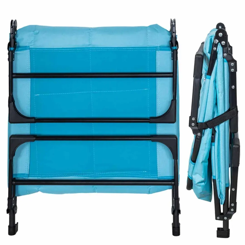 Шезлонг складной (blue) Forsage F-FG-HY-8008LB