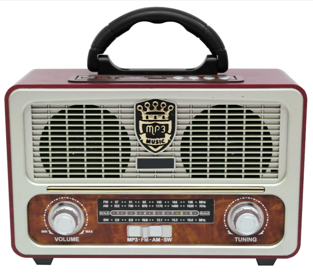 Радиоприемник Meier M-111BT (Bluetooth+ МР3 плеер) Retro