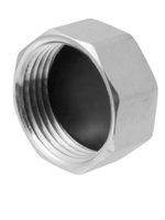 Заглушка LD Pride DN20 (3/4") ВР латунь никель LD.67.504.20