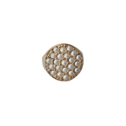 "Лош" кольцо в золотом покрытии из коллекции "Франциска" от Jenavi
