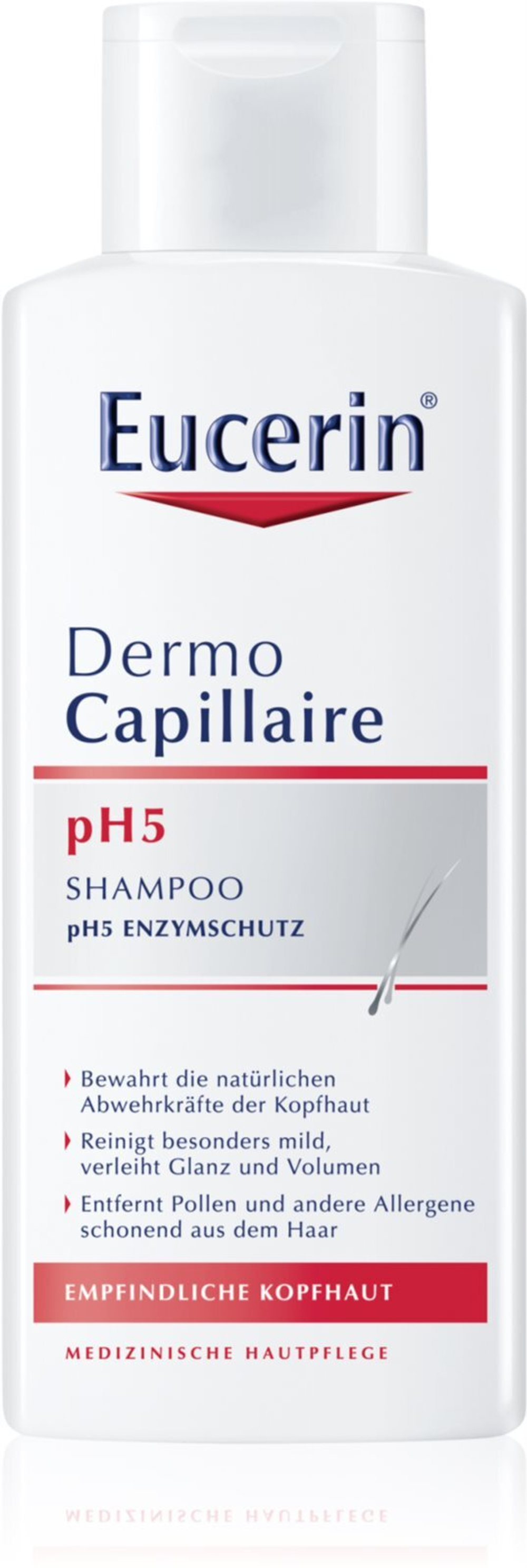 Eucerin DermoCapillaire - шампунь для чувствительной кожи /   250  ml  / GTIN 4005800036736