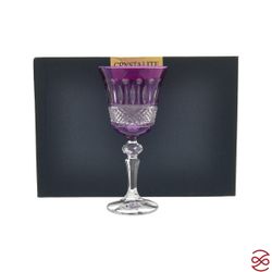Набор бокалов Crystalite Bohemia Laura/Falco violet 170мл (6 шт)