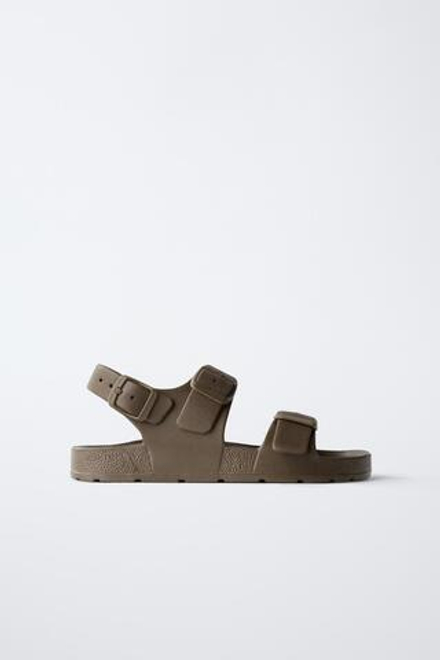 ZARA САНДАЛИИ, КОРИЧНЕВЫЙ