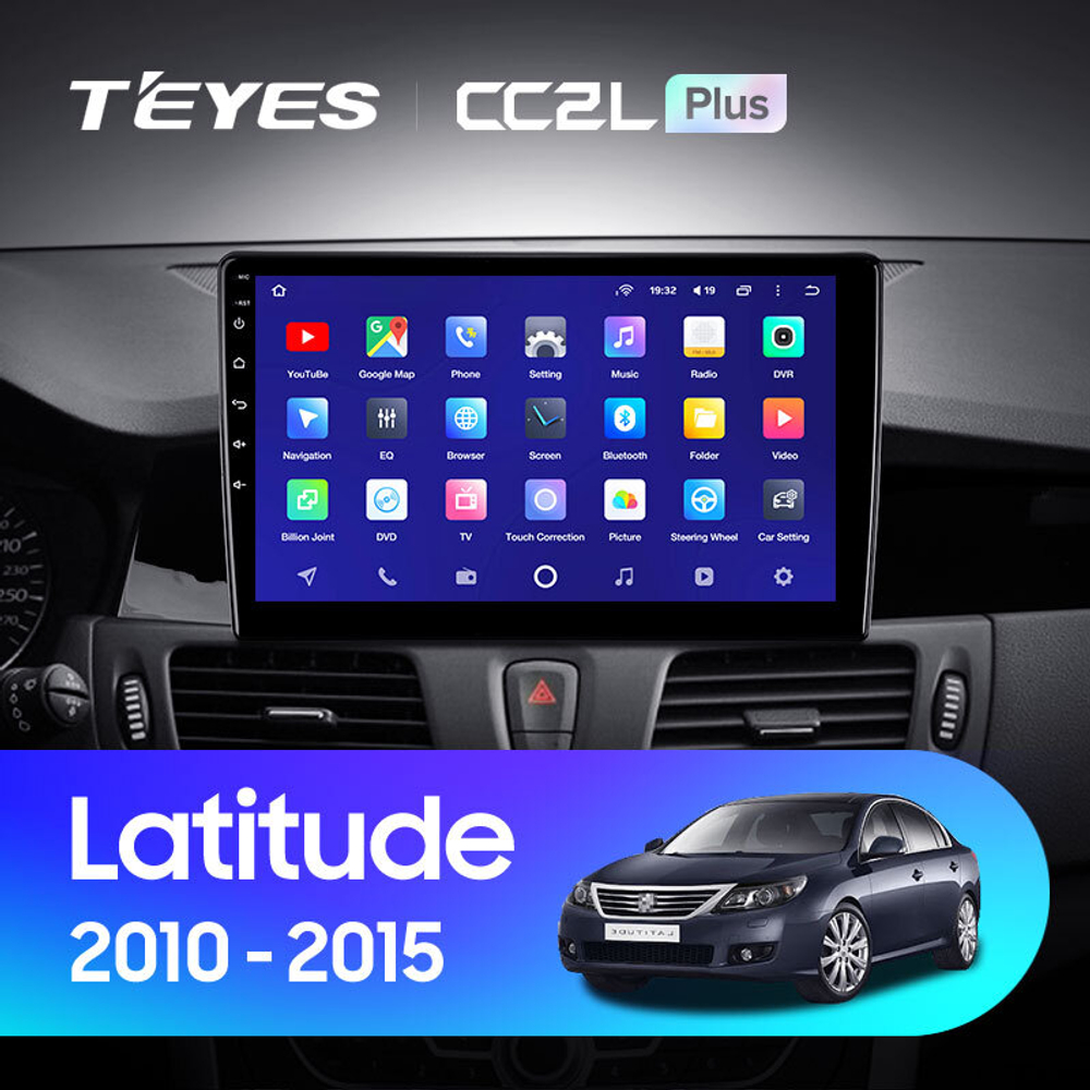 Teyes CC2L Plus 10,2"для Renault Latitude 1 2010-2015