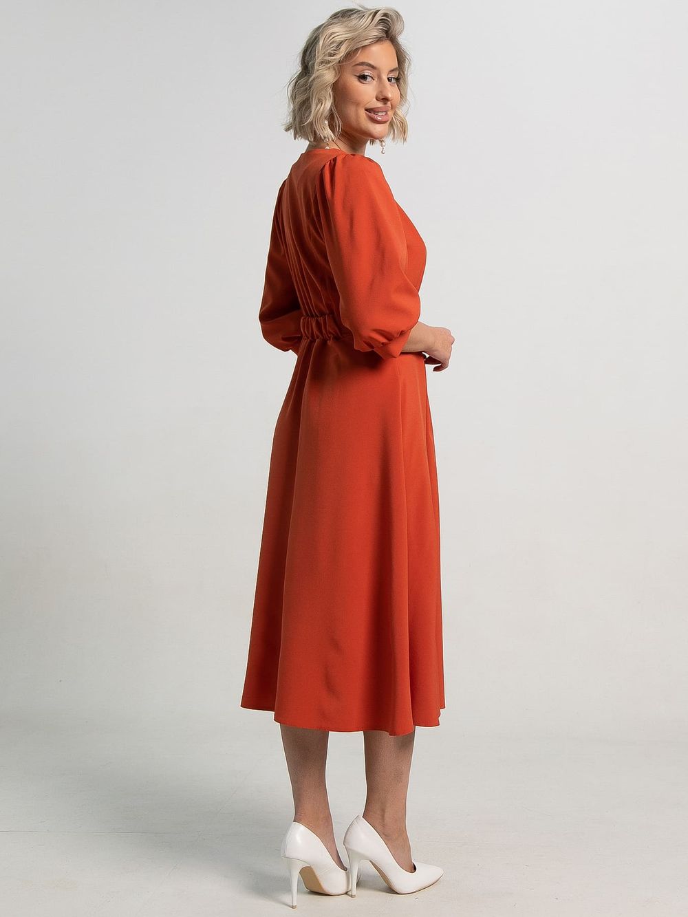 Платье Мадлен (оранжевое) П15624-18М LT Collection