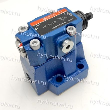 DA10-2-5X/200-17 - Разгрузочный предохранительный клапан Ду10 с давлением настройки до 200 бар, с разностью срабатывания в 17%, внешний дренаж - нет