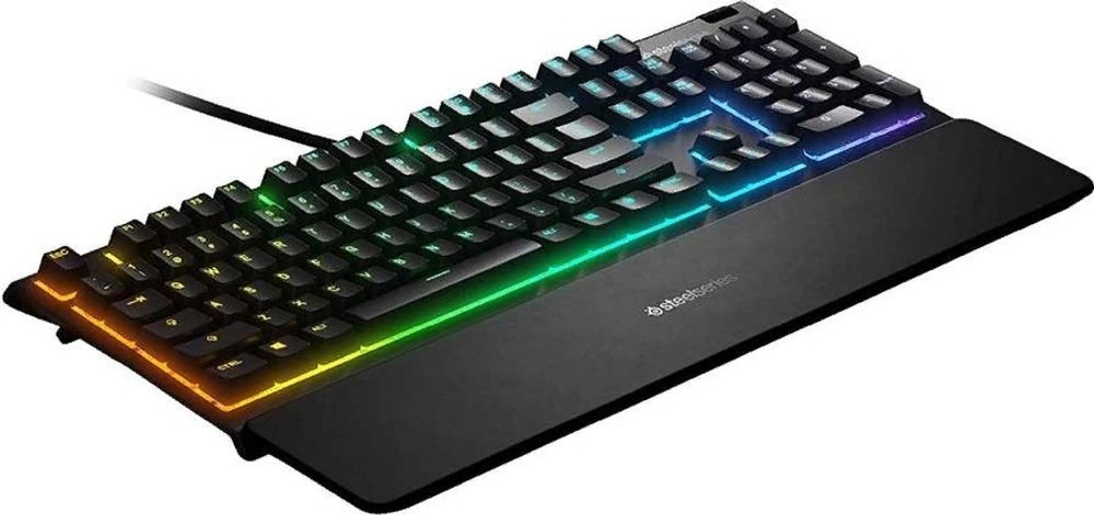 Клавиатура SteelSeries Apex 3 USB черный