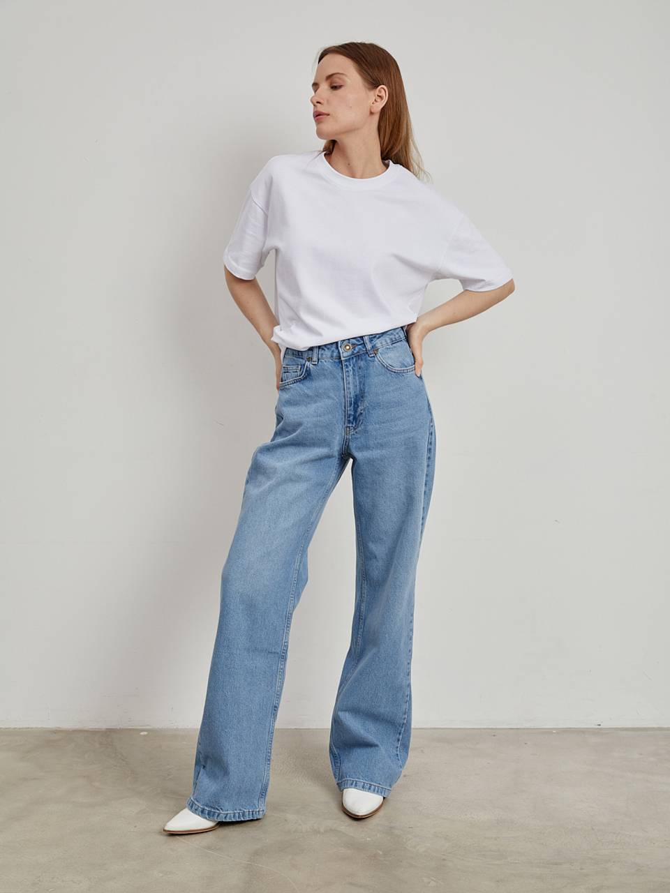 Джинсы Pallazzo Blue Light