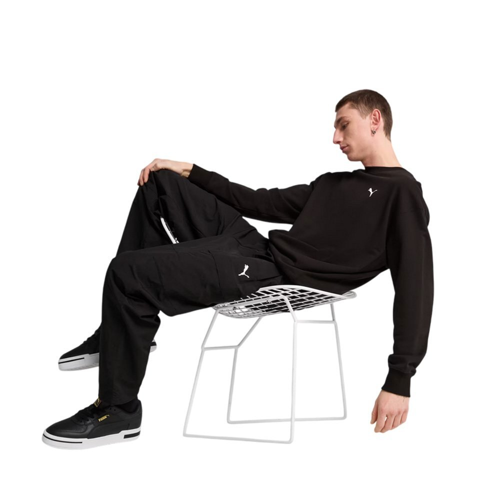 Баскетбольная толстовка Puma Wardrobe Essentials Sweatshirt Black