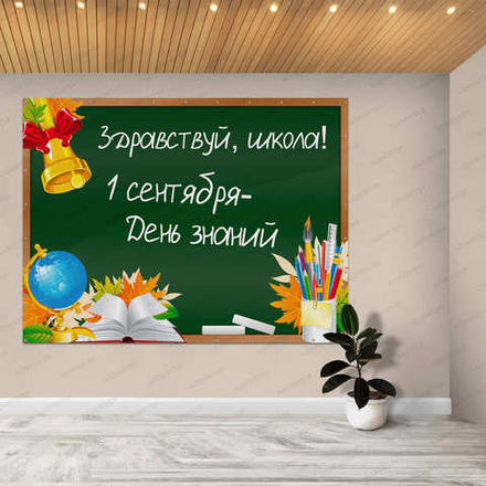 Баннер ЗДРАВСТВУЙ, ШКОЛА! 598