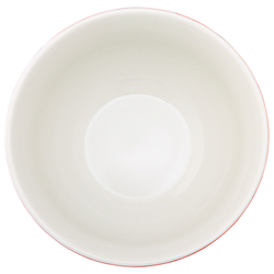 Миска soft ripples, 3,9 л, красная