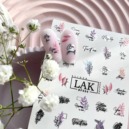 LAK слайдер-дизайн FOIL 060