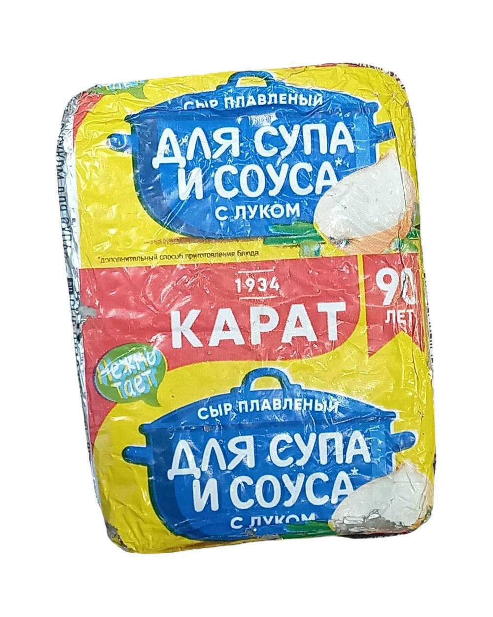 Сыр плавленный "Карат" 90гр для супа и соуса