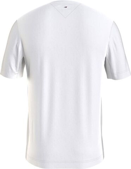 Мужская теннисная футболка Tommy Hilfiger Graphic SS Tee - white