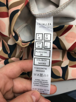 Платье Lola & Liza с принтом 40 размер