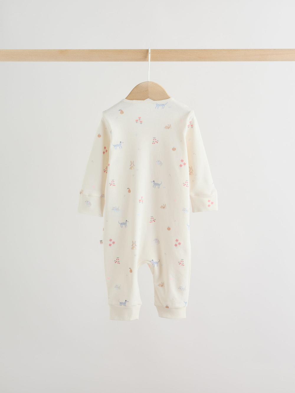 Комбинезон / Cлип для малышей Next H44-219, 3 шт., Розовый, Голубой, Молочный