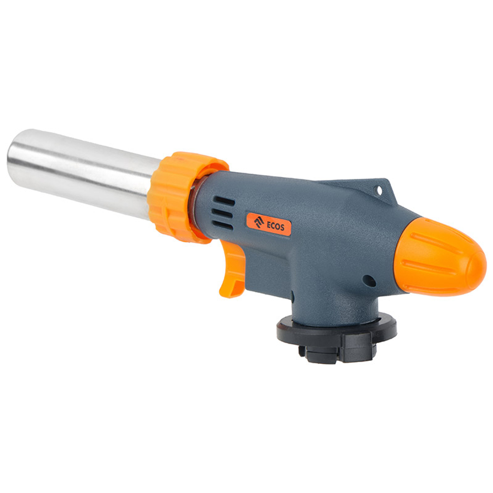Газовая горелка с пьезоподжигом ECOS GT-516 (цанговое соединение)