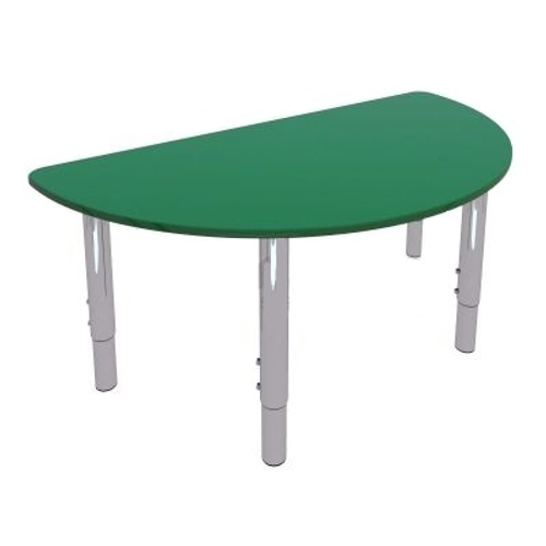 Стол полукруглый фанера краска, 1000*500