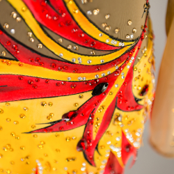 купальник со стразами