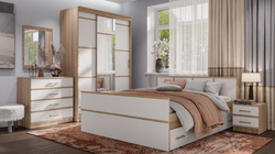 Кровать 140х200 с ящиками Сакура
