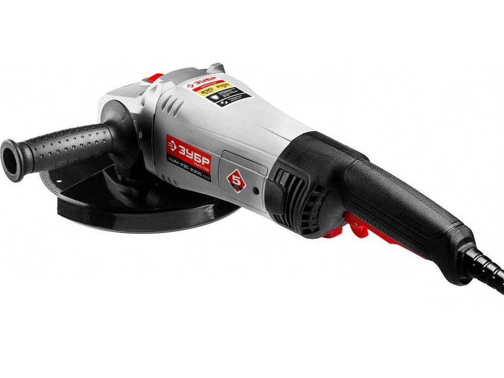 Углошлифовальная машина ЗУБР УШМ-230-2300 ПМ3 2300Вт, 230мм