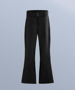 OYSHO Водонепроницаемые расклешенные эластичные брюки SKI с высокой посадкой, черный