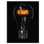 Тетрадь на кольцах А5 165х215 мм, 160 л., твердый картон, клетка, BRAUBERG, "Idea", 404091